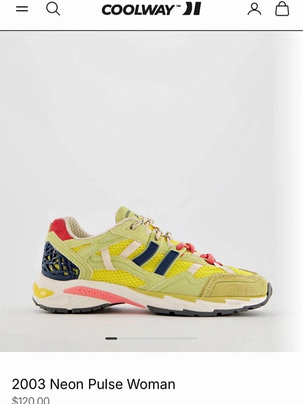 COOLWAY 2003 Neon Pulse Neon Pulse Sneakers EU 40 Like New